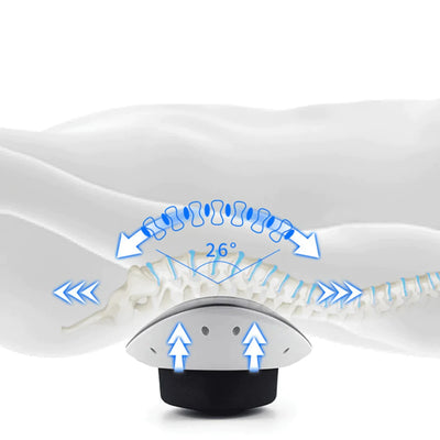 Lumbar Traction Device For Lower Back Pain
