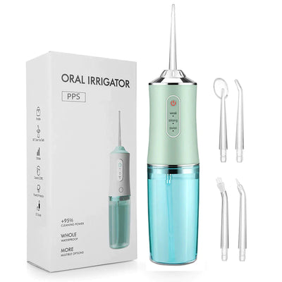 Portable Teeth Water Flosser Device