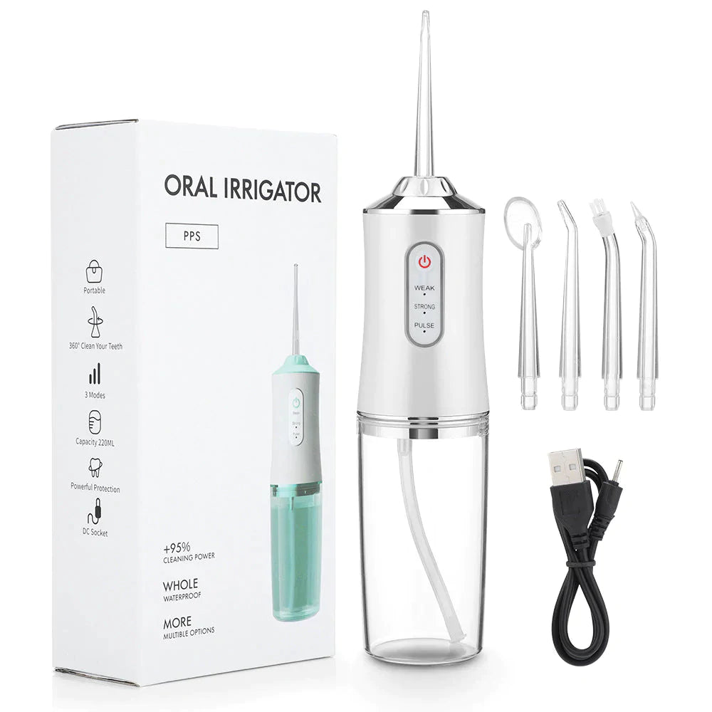 Portable Teeth Water Flosser Device