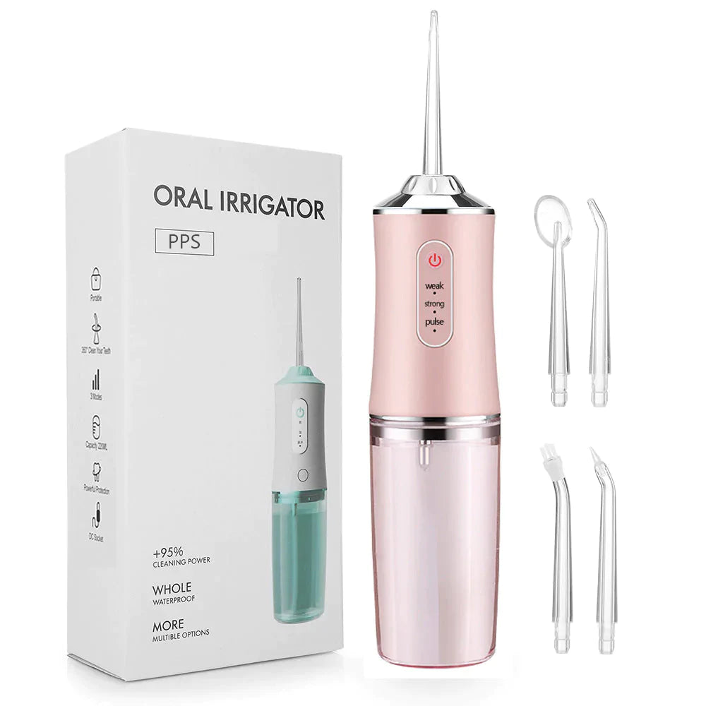 Portable Teeth Water Flosser Device