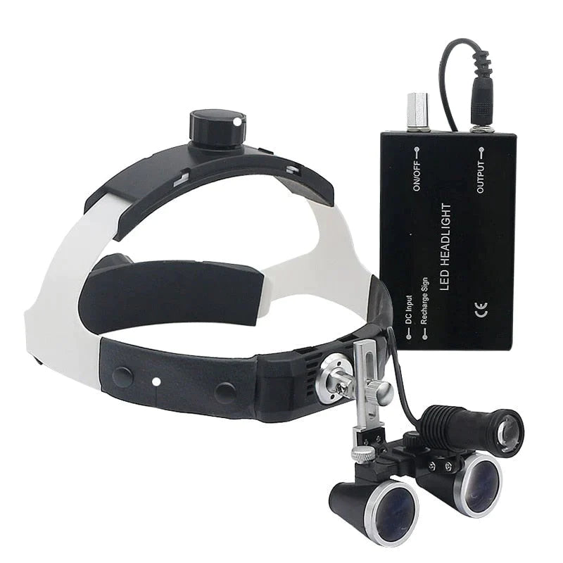 Dental Surgery Loupe Helmet Set